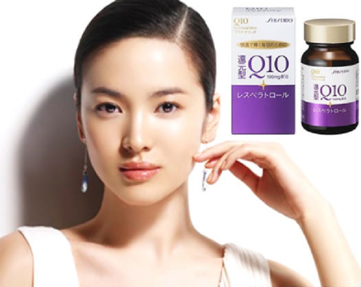 Viên uống đẹp da, chống lão hóa Shiseido Q10 Platinum Rich 100mg. Thực phẩm chức năng