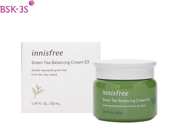 Kem chống lão hóa Innisfree Green Tea Balancing Cream EX