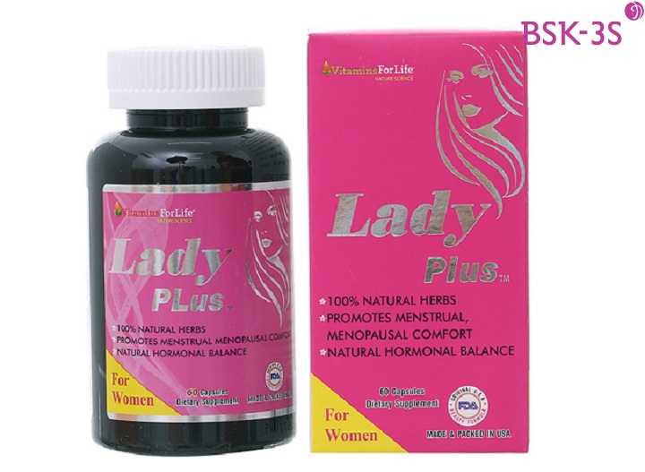 Lady Plus - Tăng cường sinh lý nữ, tiền mãn kinh, cân bằng nội tiết tố nữ