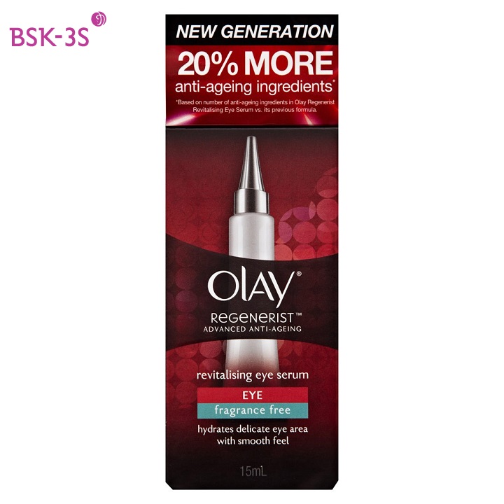 Kem dưỡng mắt Olay Regenerist Revitalising Eye Serum giúp nuôi dưỡng vùng mắt mềm mịn hơn