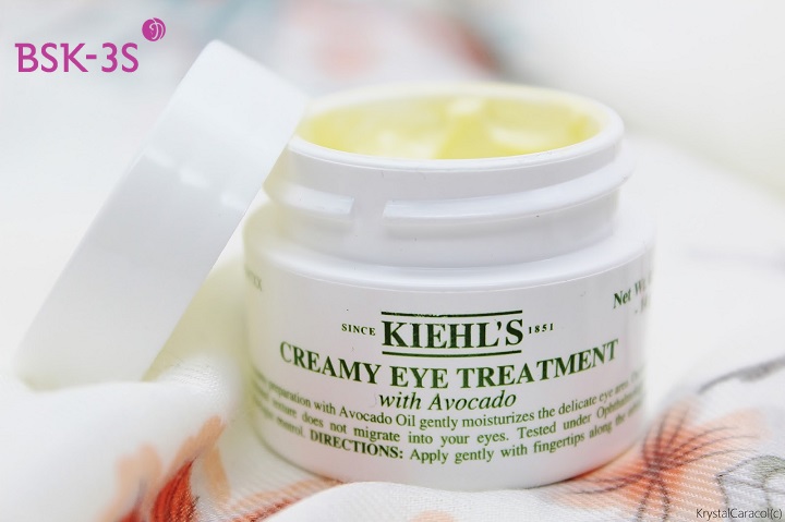 Kem Mắt Bơ Kiehl’s Creamy Eye Treatment With Avocado tốt cho da khô, thức khuya...