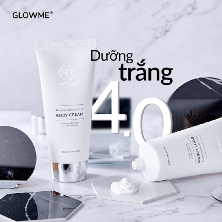 Kem dưỡng trắng da toàn thân Glow Me