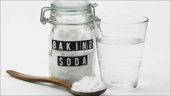 Baking soda giúp da mềm mại và bóng bẩy hơn