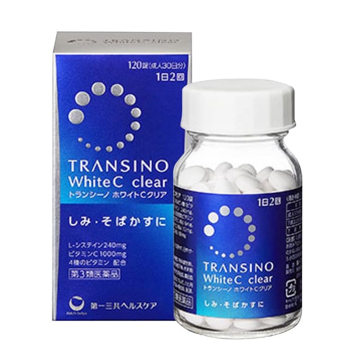 Transino White C Clear là sản phẩm hỗ trợ làm trắng da từ bên trong hiệu quả