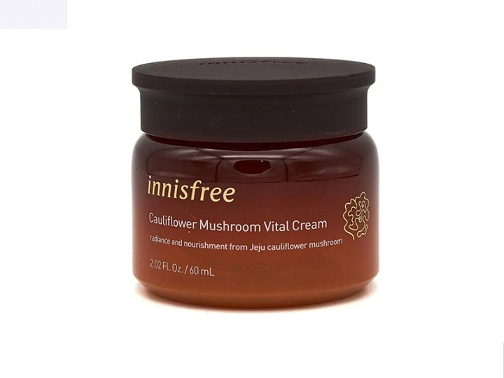 Dưỡng trắng Innisfree Cauliflower Mushroom Vital Cream 60ml