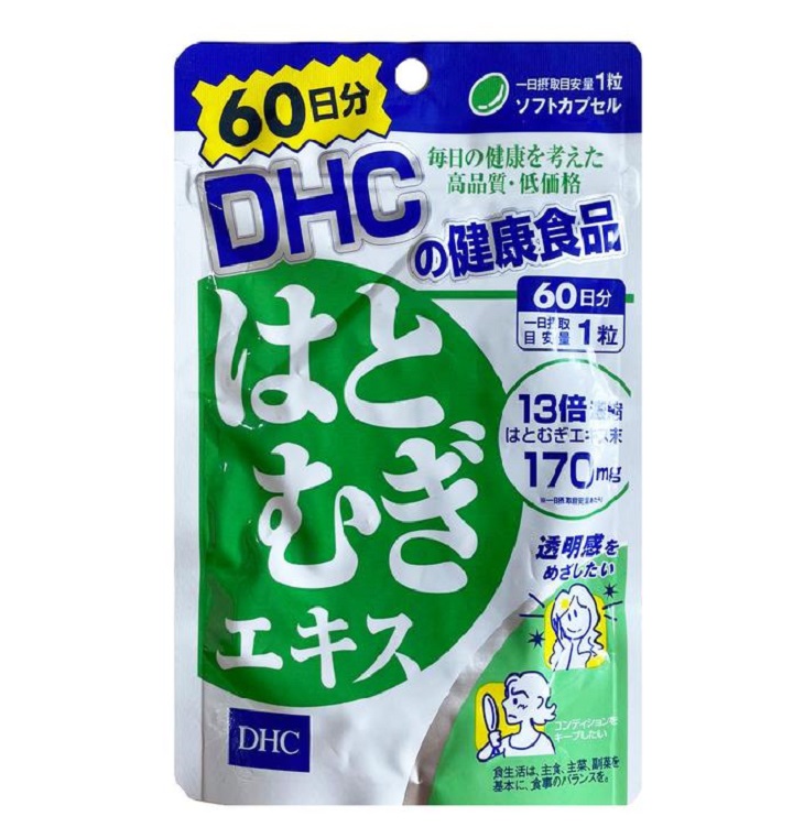 Viên uống trắng da DHC Coix Extract từ Nhật Bản trị nám hiệu quả