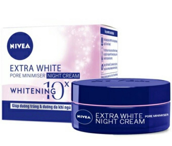 Nivea Extra White Night Cream Pore Minimiser