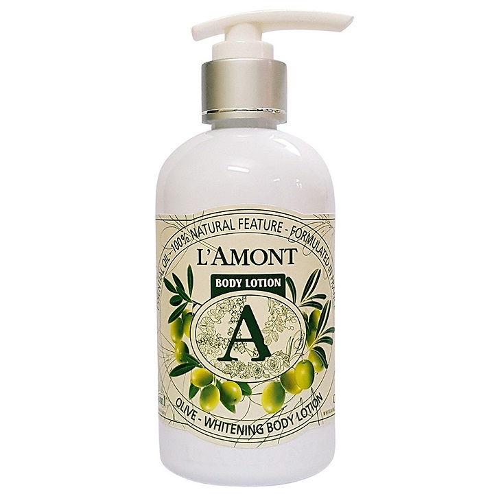 Sữa dưỡng thể The L’amont En Provence Olive Whitening