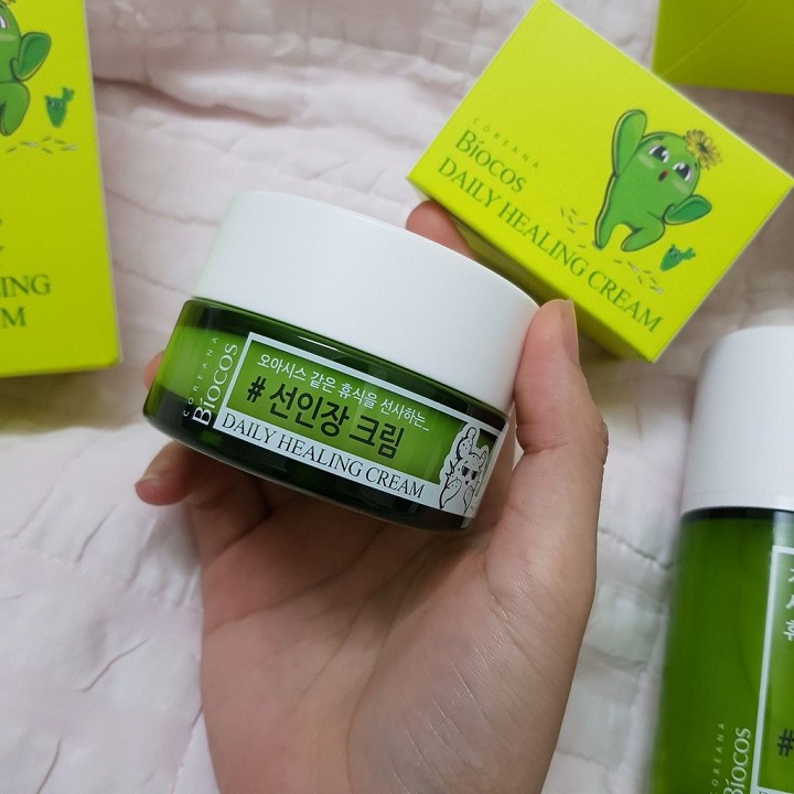 Kem dưỡng ẩm Coreana Biocos Daily Heaning Cream