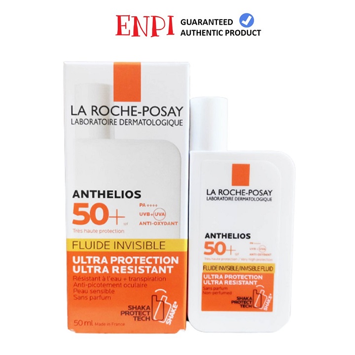 Kem Chống Nắng Trắng Da Anthelios Invisible Fluid SPF 50+