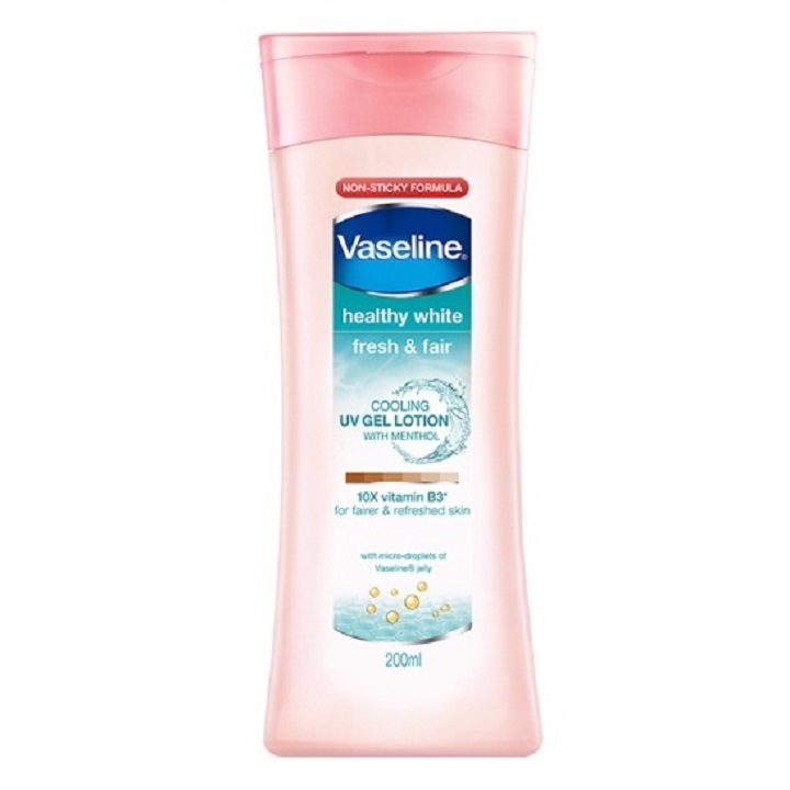 Vaseline Healthy White Fresh & Fair Cooling UV Gel Lotion with Menthol