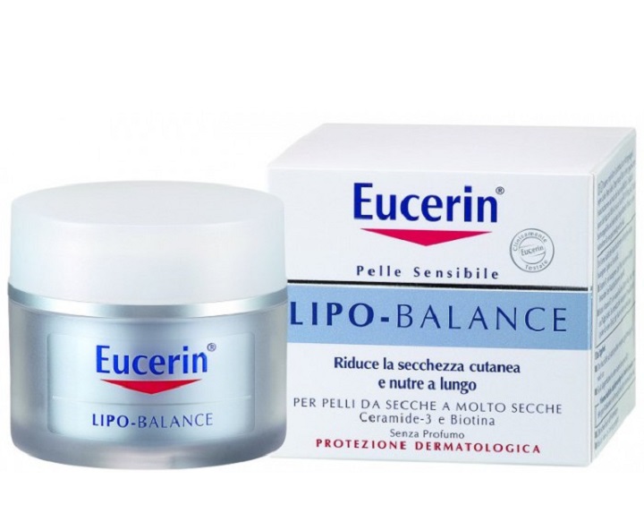 Kem dưỡng ẩm cho da khô Eucerin Lipo Balance