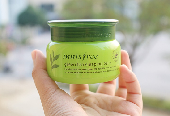 Mặt nạ trà xanh dưỡng trắng da Innisfree