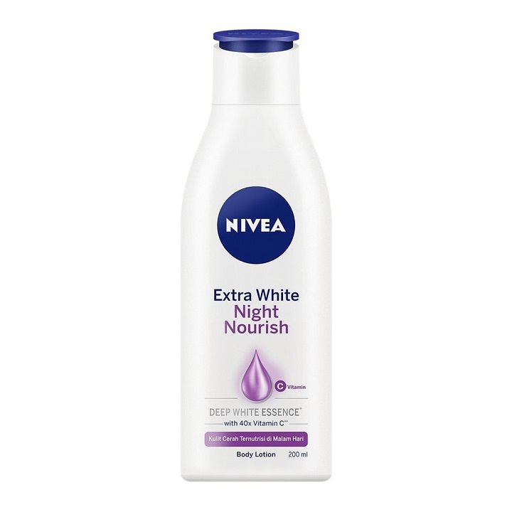 Nivea Extra White Night Nourish Body Lotion 