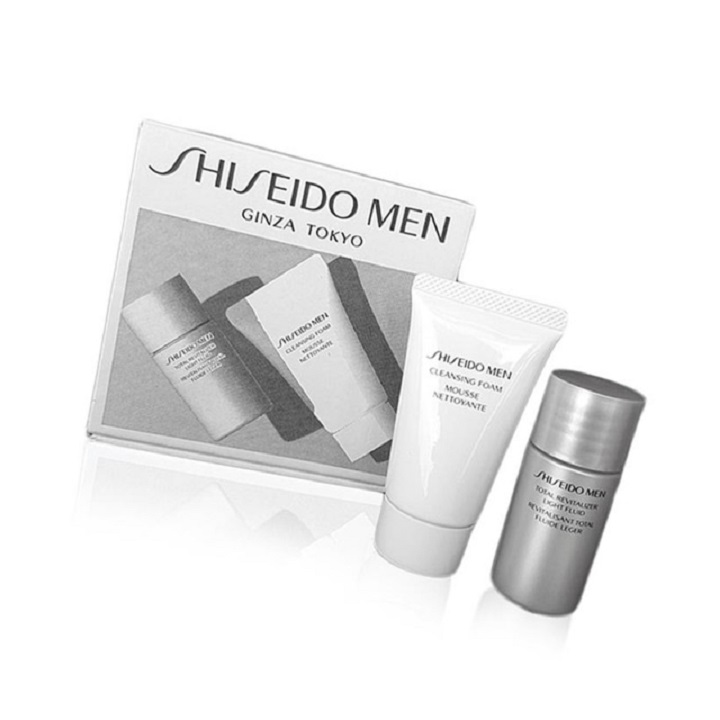 Kem dưỡng trắng da Shiseido Men Skin Revitalizer Set