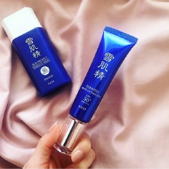 Dưỡng ngày Kose Sekkisei Emulsion spf 50 của Nhật