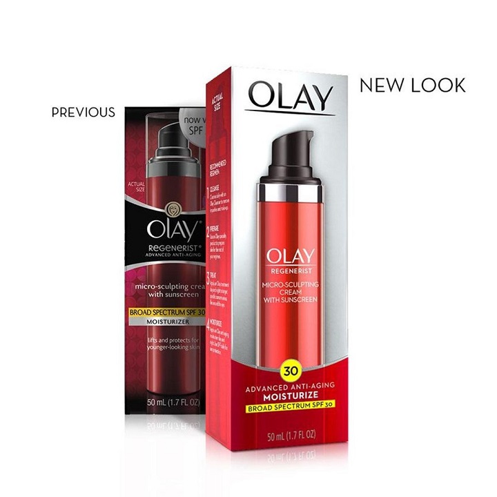 Kem dưỡng trắng da chống nắng Olay Regenerist Micro-Sculpting UV Cream SPF30