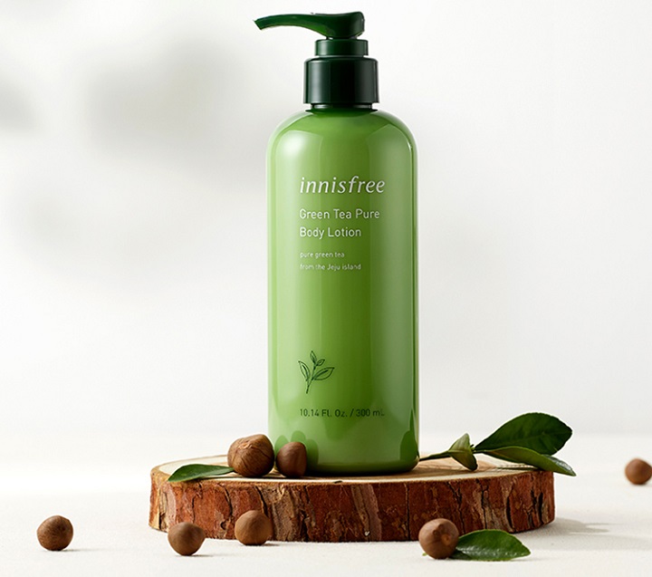 Lotion dưỡng ẩm toàn thân Innisfree Green Tea