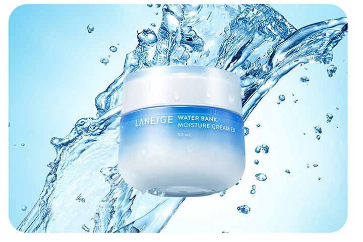 Kem dưỡng ẩm dành cho da khô Laneige Water Bank Moisture Cream Ex