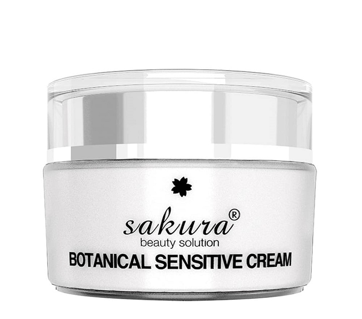 Kem dưỡng trắng da mặt cho nhạy cảm Sakura Botanical Sensitive Cream