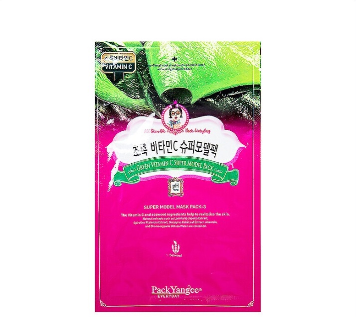 Mặt Nạ Tinh Chất Vitamin C Dưỡng Sáng Da PackYangee