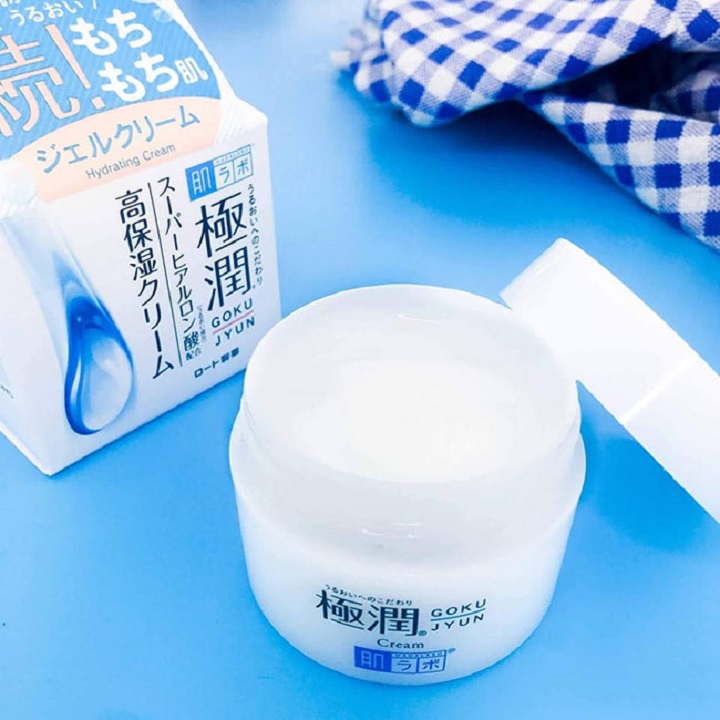 Kem dưỡng ẩm Hada Labo Gokujun Hyaluronic Cream nội địa Nhật