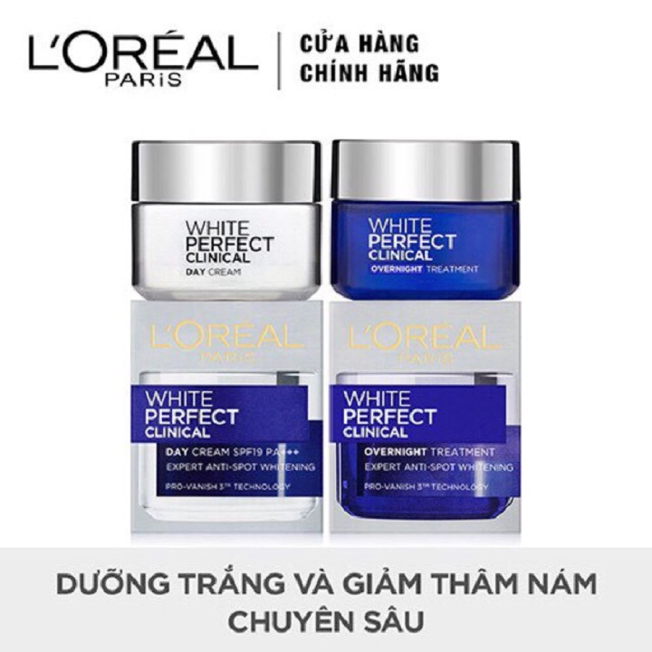 Sáng da, trị thâm với bộ kem dưỡng da Loreal