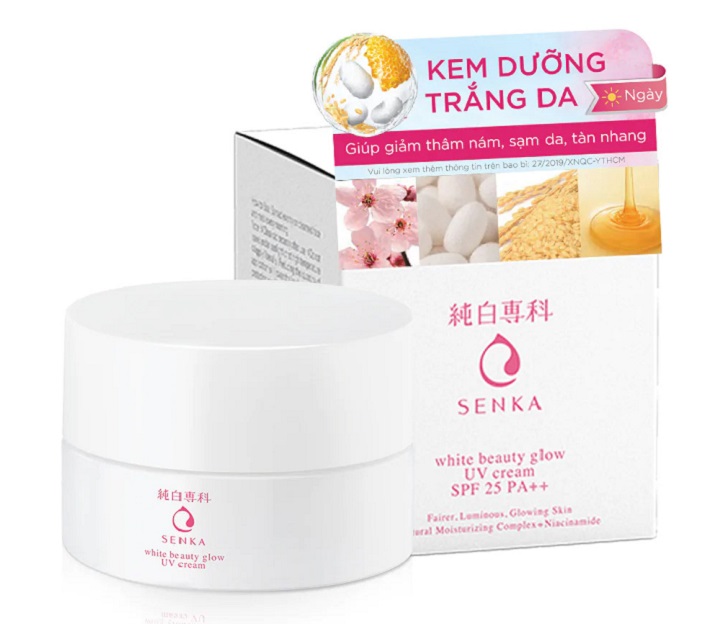 Senka White Beauty Glow UV Cream SPF 25 PA +