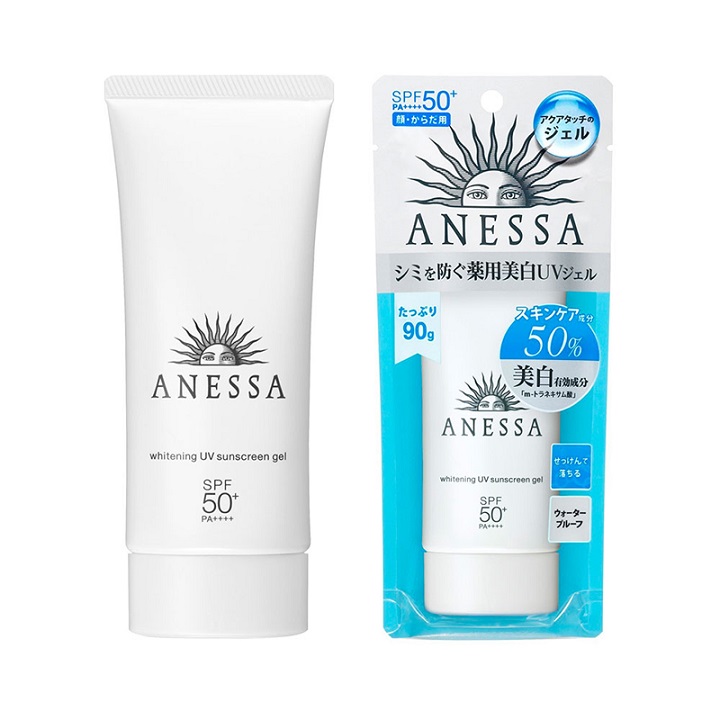 Anessa Shiseido Whitening UV Sunscreen Gel SPF50+ PA++++