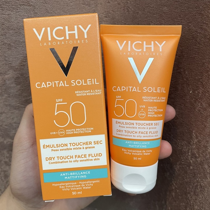 SPF50 Vichy Capital Soleil SPF50 Face Dry Touch