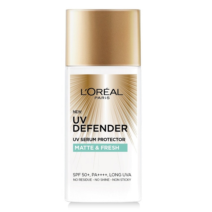 Kem chống nắng dưỡng trắng da mặt L’Oreal Paris UV Defender 50ml​