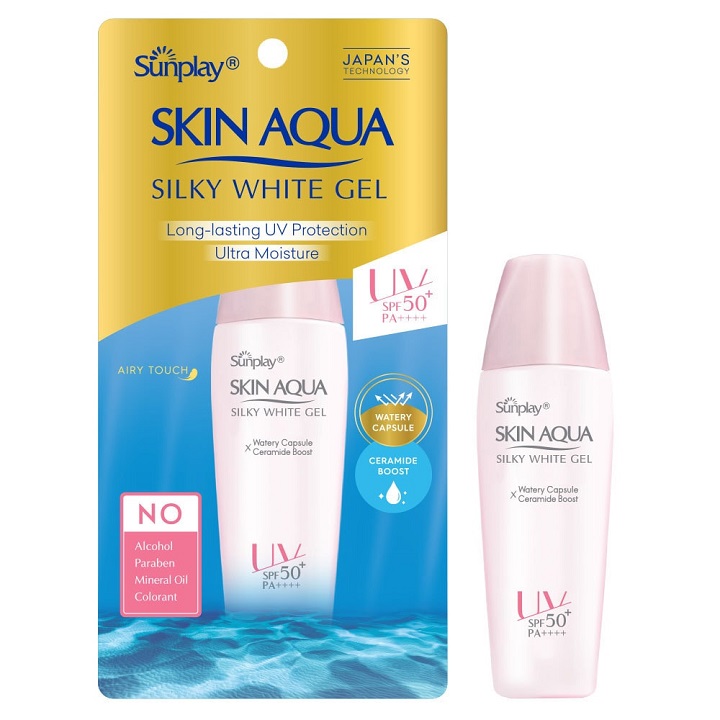 Sunplay Skin Aqua Silky White Gel SPF 50+ PA++++