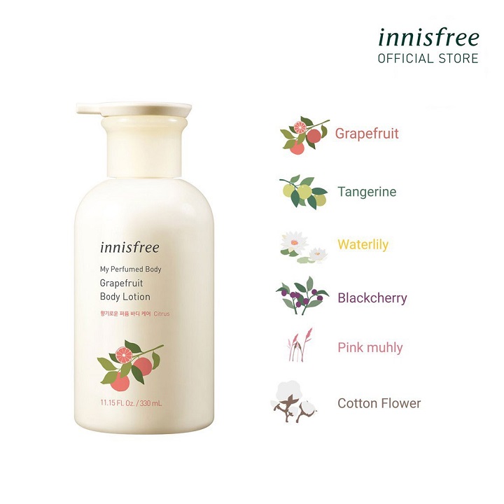 Dưỡng thể Innisfree My Perfumed Body Lotion