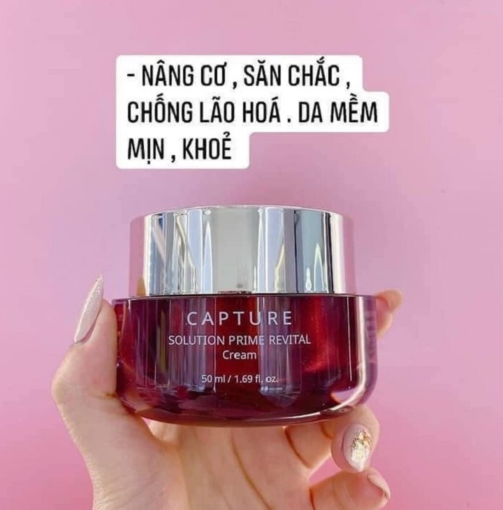 Kem dưỡng AHC Capture Solution Prime Revital (màu đỏ)