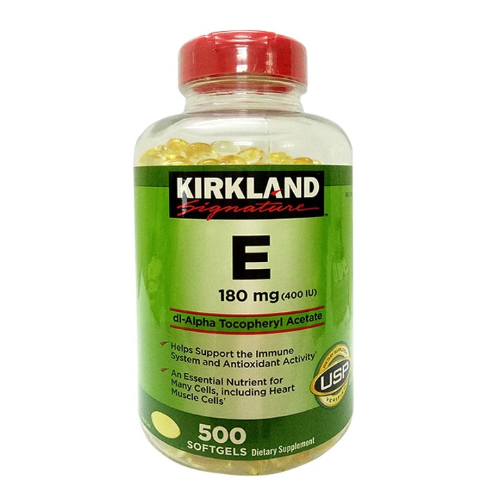 Sản phẩm Vitamin E Kirkland Signature 400 I.U