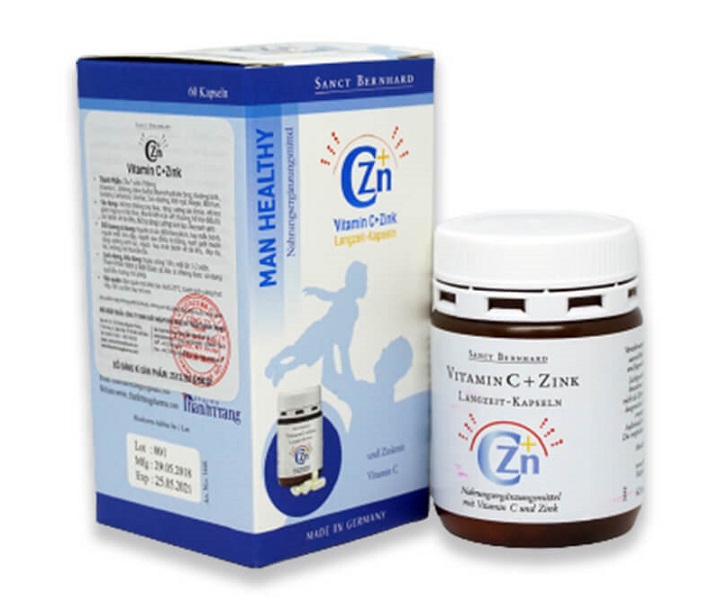 Viên uống Vitamin C-Zink