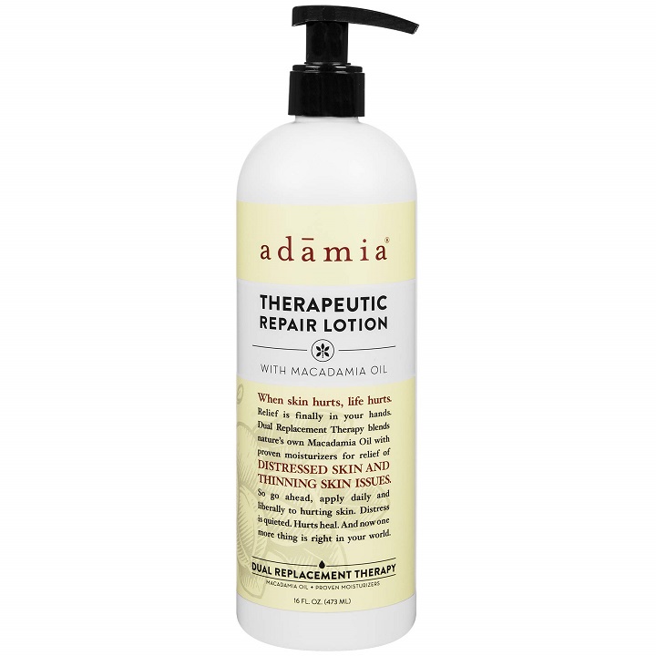 Adamia Therapeutic Repair Lotion with Macadamia Nut Oil and Promega-7