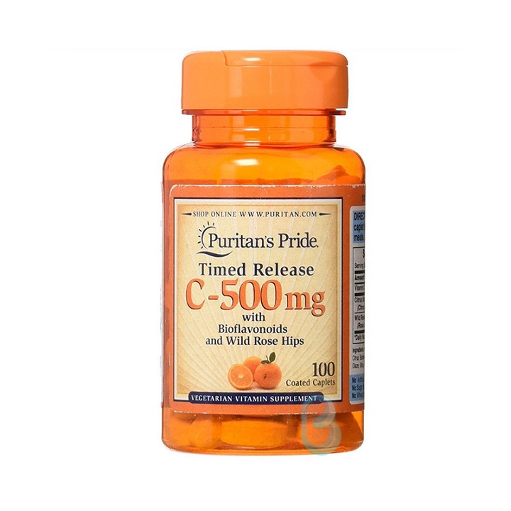 Vitamin C 500mg Puritan’s Pride 100 viên của Mỹ